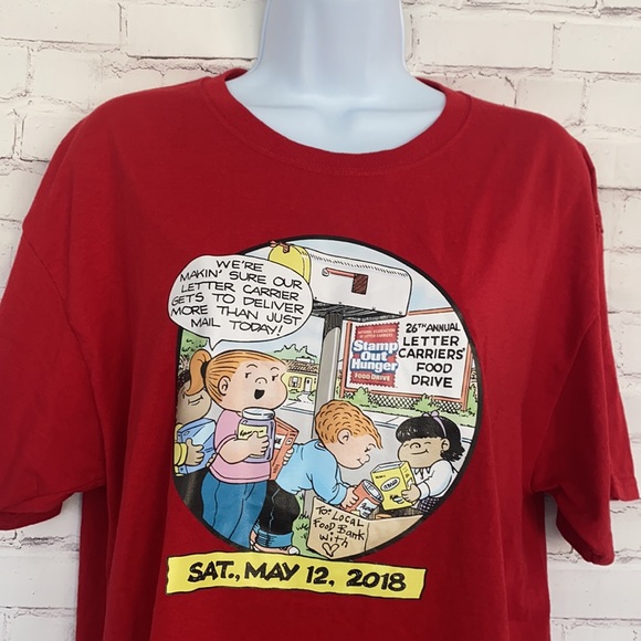 Postal service mail graphic Tee-shirt UNISEX short sleeve - Picture 3 of 10